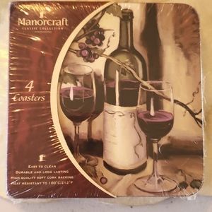 🆕️Manorcraft | Wine Decor Coasters